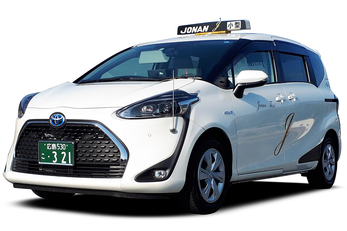 小型ハイブリッドタクシー(Sienta)