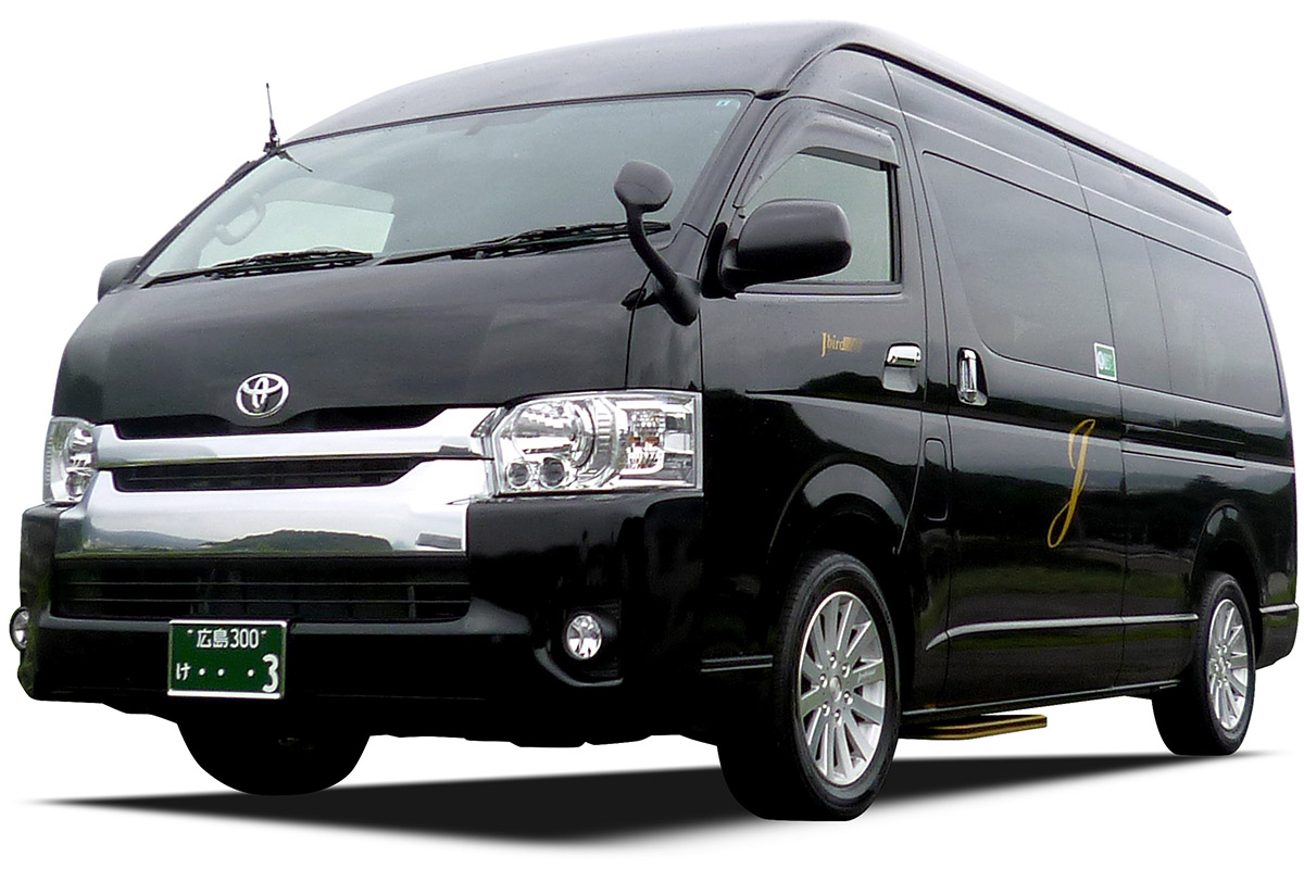 Hiace (100V outlet) [Genuine leather seat for 9 passengers]